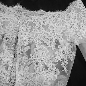 Justin Alexander Bridal jacket / popover